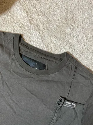 G-Star Camiseta Manga Larga Verde Oliva