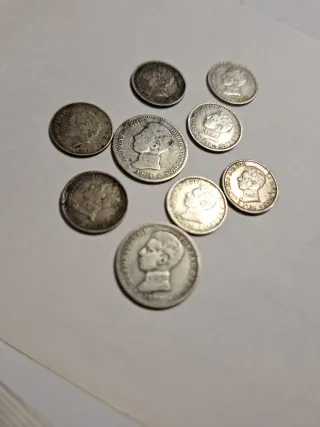 Monedas Alfonso XIII 1892-1926