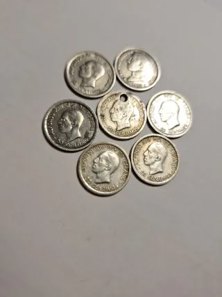 Monedas Alfonso XIII 1892-1926