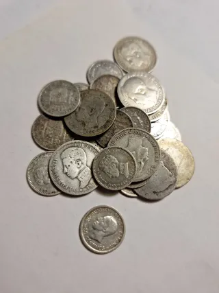 Monedas Alfonso XIII 1892-1926