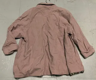 Chaquetón paño rosa
