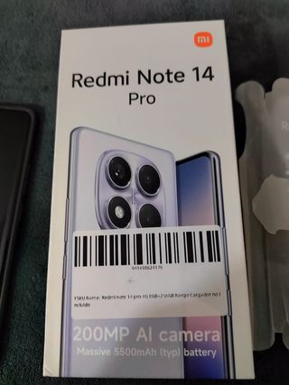 Xiaomi Redmi Note 14 Pro 8+256GB Nero
