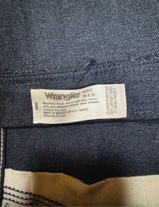 Pantaloncini Vintage Wrangler in Lana, Rarità