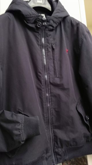 Chaqueta acolchada azul hombre