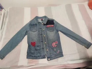 Cazadora vaquera niña Desigual Talla 13/14