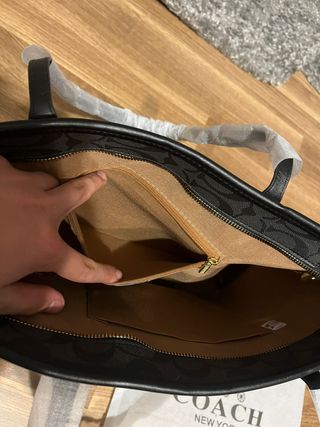 Mala Coach Preta com Necessaire