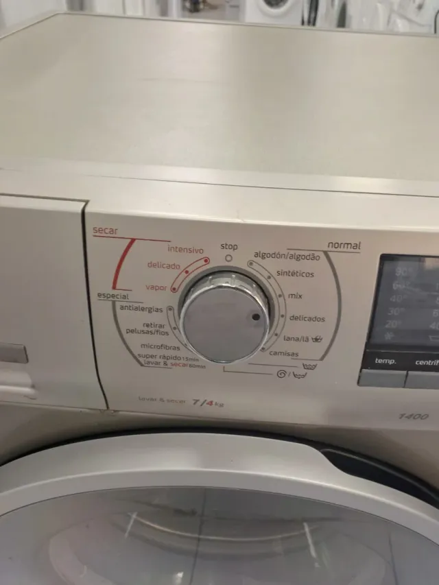 Lavadora Secadora balay clase.A 7/4kg RPM.1400