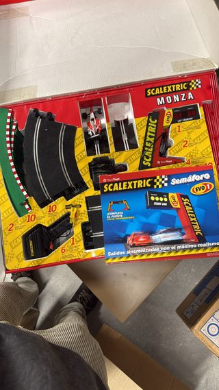 Scalextric Monza Años 2000 mas Semaforo