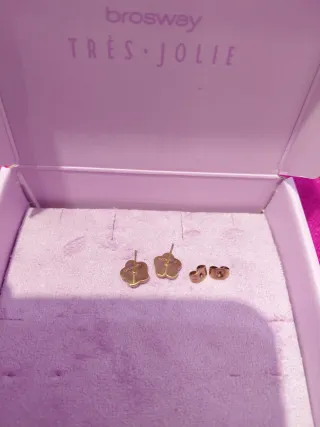 Orecchini Brosway fiore oro