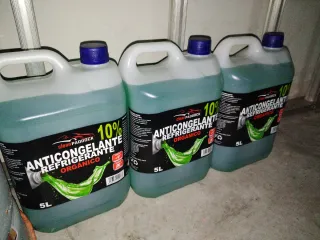 3x Anticongelante Refrigerante Orgánico 5L (4€ und