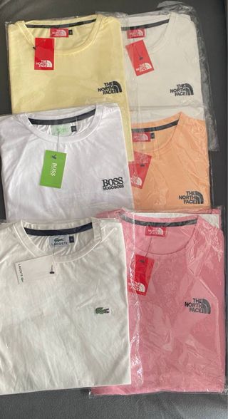 Lote 4 Camisetas Manga Corta 9€ unidades