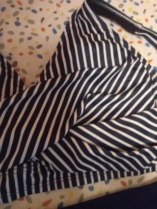 Bikini Rayas Blanco y Negro