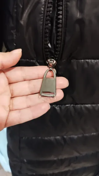 Piumino lungo nero NUOVO