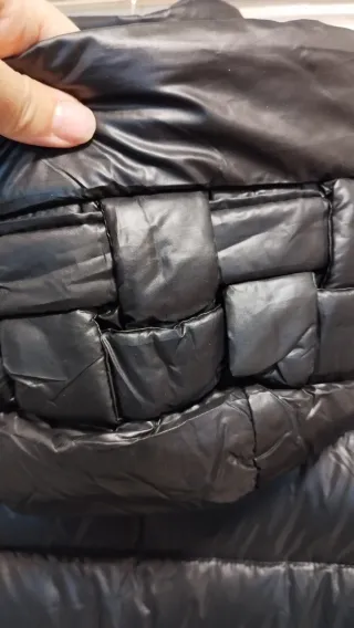 Piumino lungo nero NUOVO