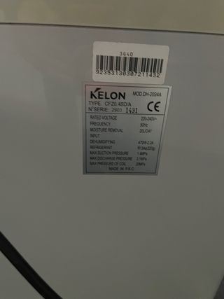 Deshumidificador Kelon DH20S4a
