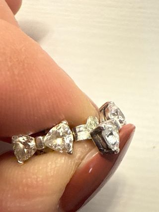 Conjunto Pandora: Pendientes y Anillo Lazo talla58