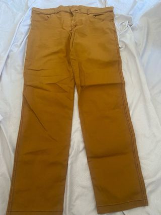 Pantalón color naranja talla 24