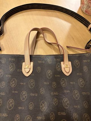 Bolso El Potro Marrón y Beige