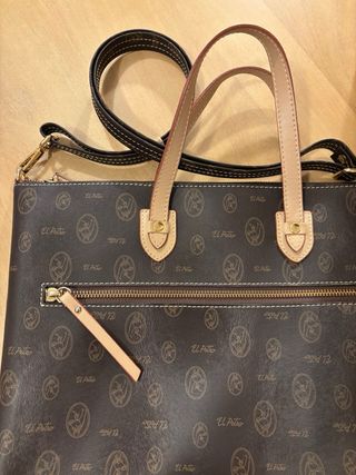 Bolso El Potro Marrón y Beige