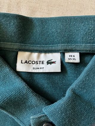 Polo Lacoste Slim Fit Taglia XL