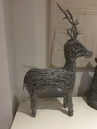 Adornos Navideños: Reno, Árbol y Cono