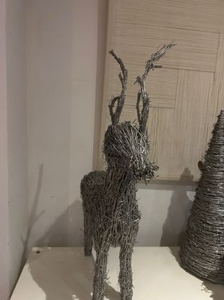 Adornos Navideños: Reno, Árbol y Cono