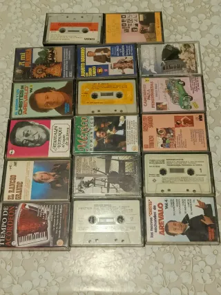Lote 7 Cassettes Infantiles Música y Cuentos