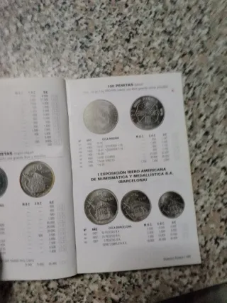 Catálogo Bolsillo Monedas y Billetes España