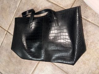 Mala grande efeito pele de cobra