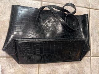 Mala grande efeito pele de cobra