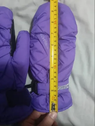 Guanti Zanier Viola Gore Tex Taglia M