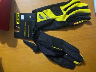 Guantes Ciclismo Mavic Crossmax Pro Amarillo