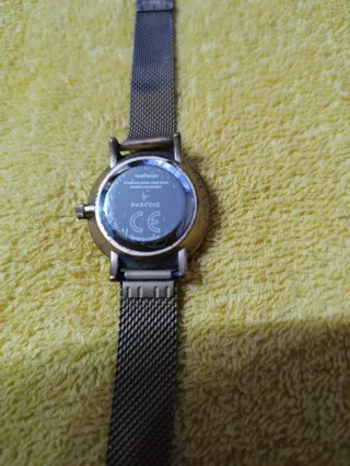 Reloj Parfois Pulsera Malla Plateada