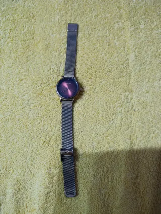 Reloj Parfois Pulsera Malla Plateada