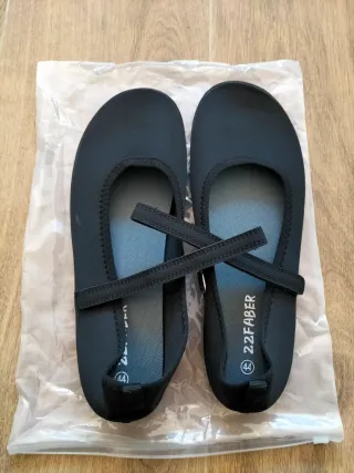 Merceditas bailarinas barefoot 44 negras