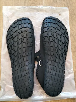 Merceditas bailarinas barefoot 44 negras