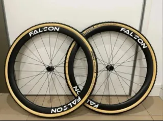 Ruedas carbono Ciclocross tubular Falcon