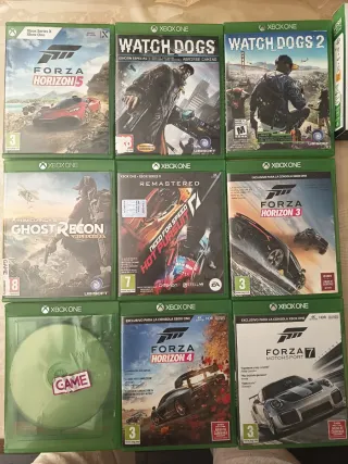 Xbox One S + 9 Juegos + 2 Mandos