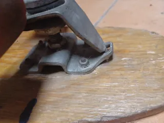 Skate antiguo madera