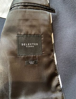 Americana SELECTED HOMME azul