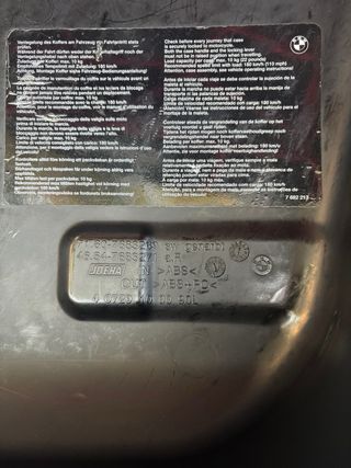 Maletas BMW + Top Case GIVI IMPECABLES