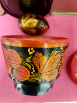 Colección 5 Cajas de Té Vintage Años 70