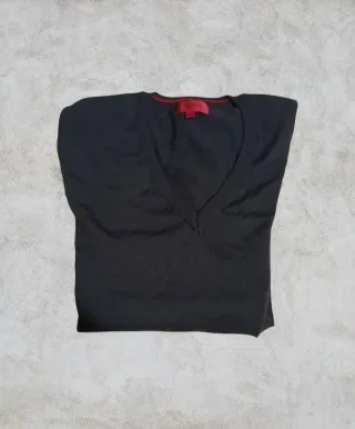 Maglioncino Hugo Boss 100% Lana Nero