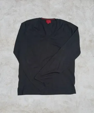 Maglioncino Hugo Boss 100% Lana Nero