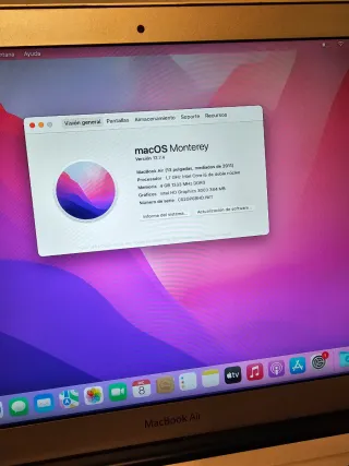 MacBook Air de 13 - 4GB RAM, 128 SSD