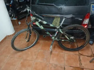 Bicicleta Montaña Camuflaje