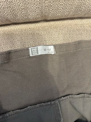 Pantalón premamá caqui talla 42