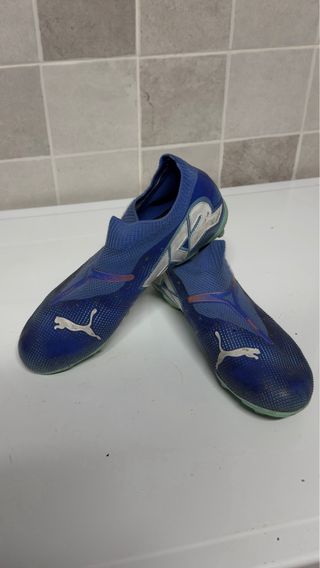 Botas de fútbol Puma azules