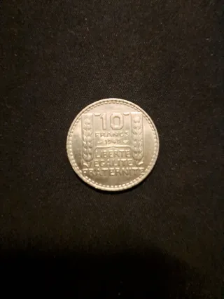 Moneda 10 Francos Francia 1949