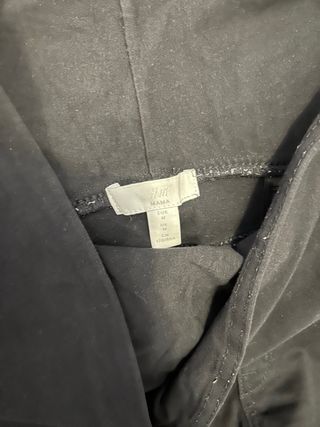 Pantalón premamá negro talla M